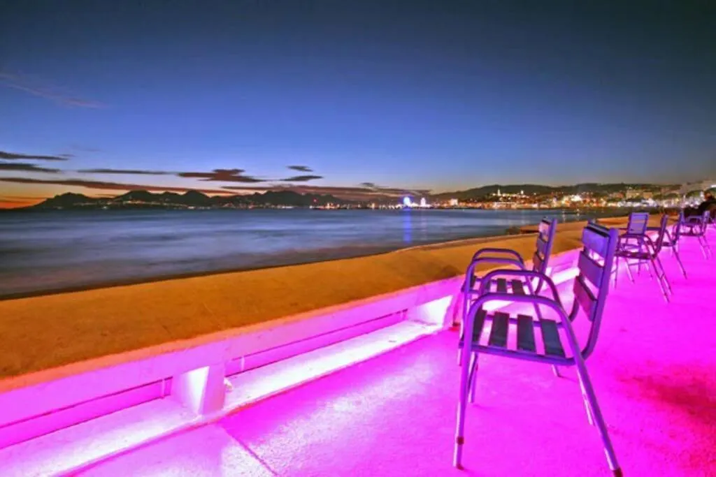 Cannes Palm Beach Parking, clim, wifi plage 2' à pieds-1