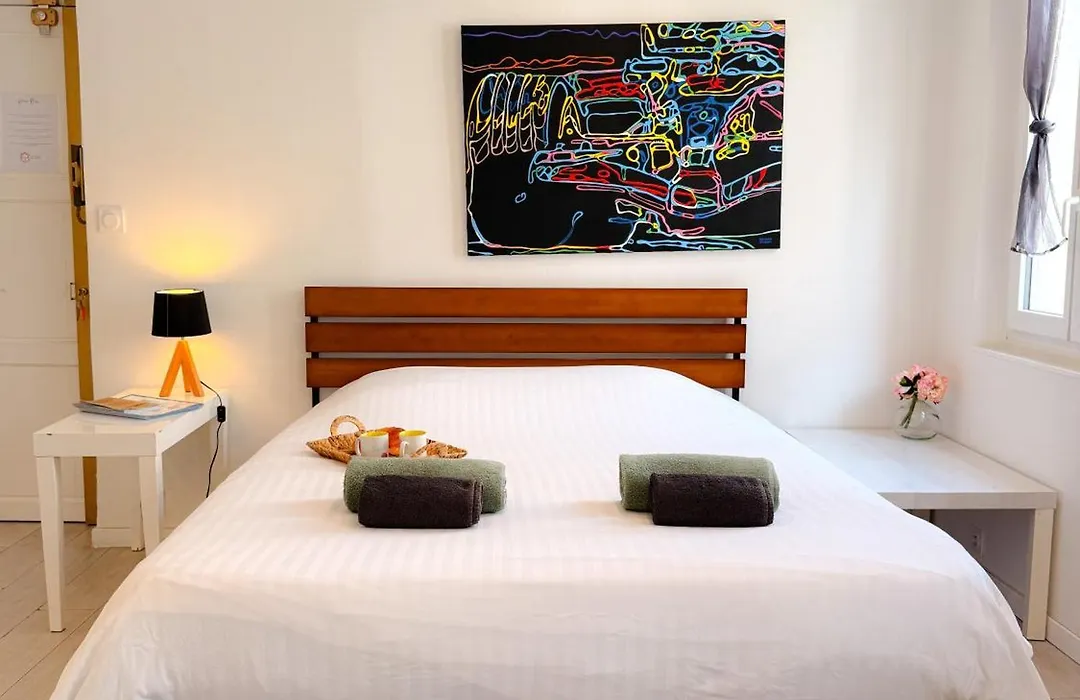 Le Clemenceau By ApiRent #Cosy #200m des plages #Wifi-1