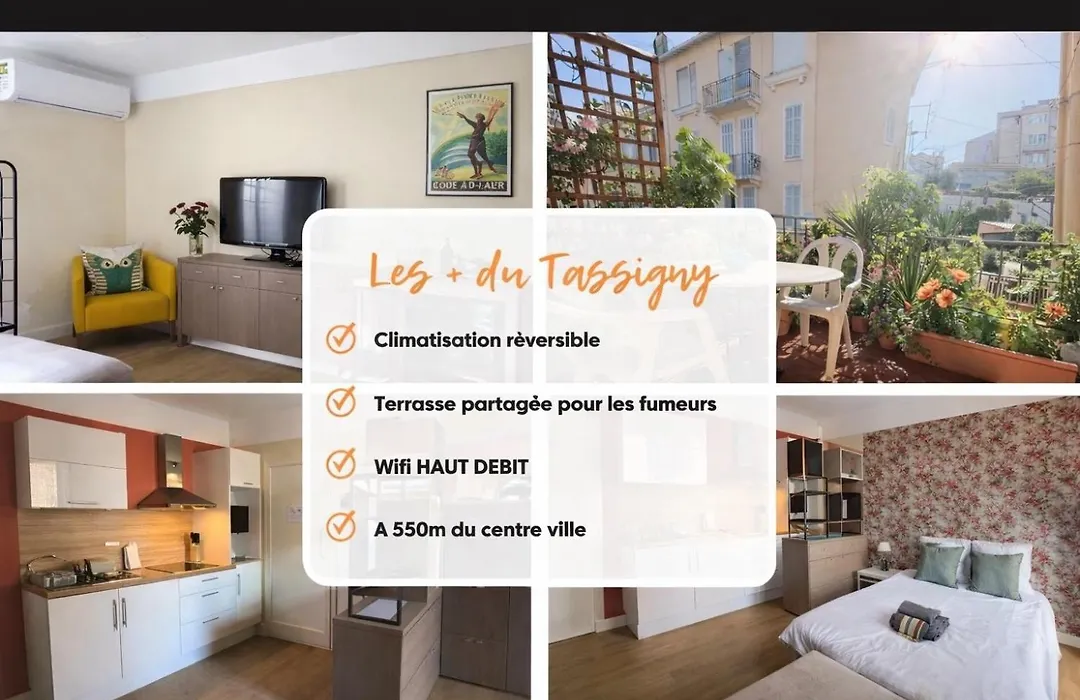 Le Tassigny #Central #Quiet #Air Conditioning #Wifi-1