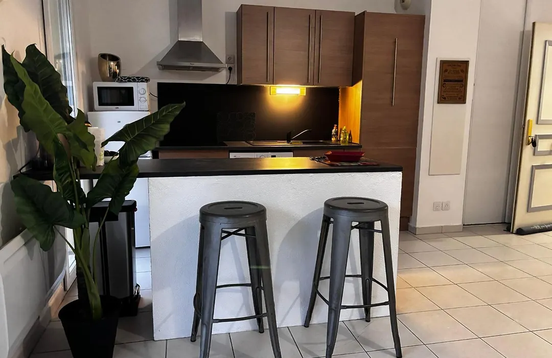 Mondello Hôtellerie Appartement de standing entièrement rénové, 47m2 avec piscine Cannes-1