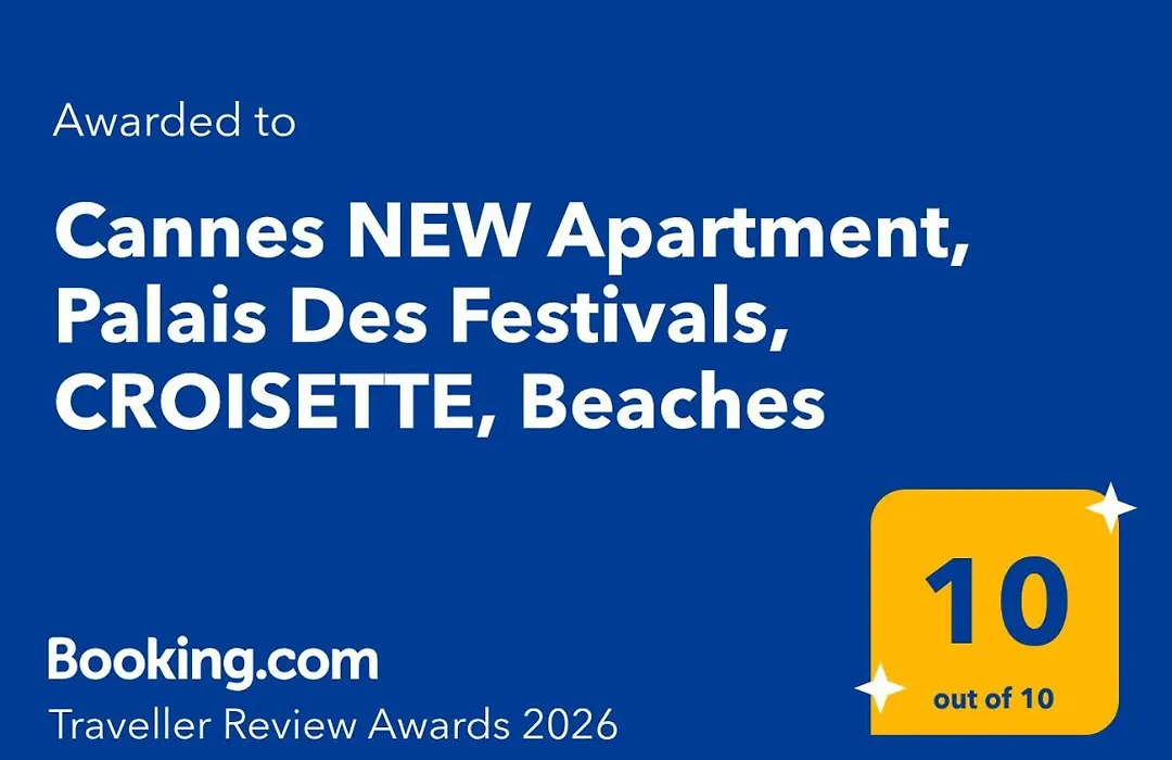Cannes NEW Apartment, Palais Des Festivals, CROISETTE, Beaches-1