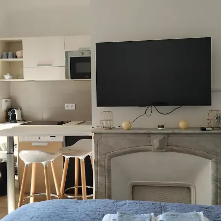 Studio Cannes A 5 Mn A Pied De La Gare Tout Confort Avec Balcon-2