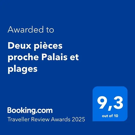 Deux pièces proche Palais et plages-2