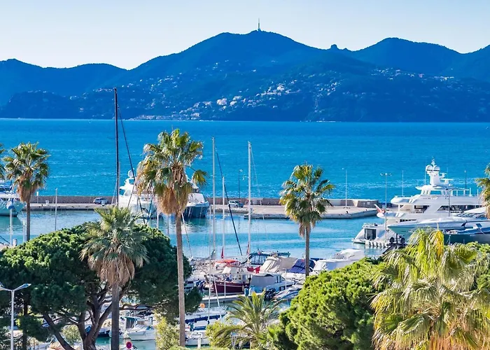 Palm Beach- Free Wifi- Parking- Sea View Cannes