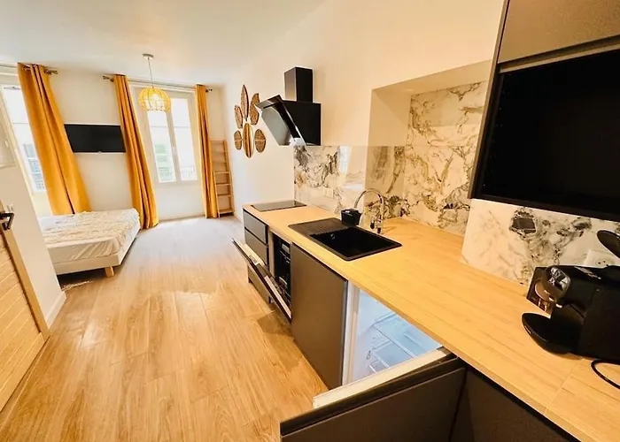 Les Appartements de Nana 4 - Studio hypercentre, Rue Meynadier, Palais&Plage, clim, wifi Cannes
