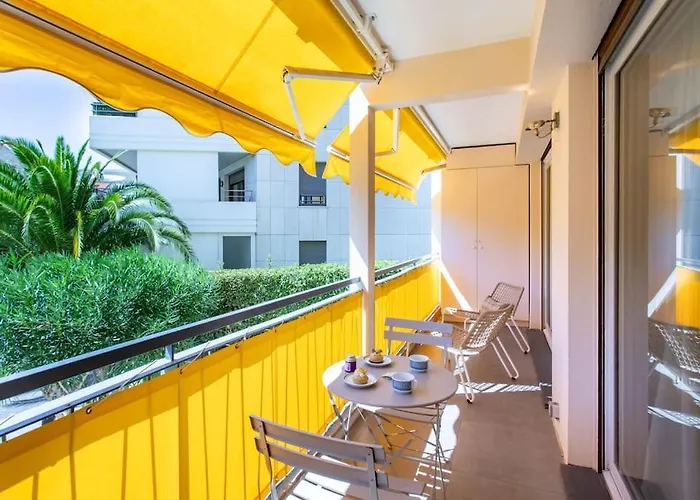 C9 Staywizus - 2 Bdr 10 Min Palais Festivals & Sea - Ac, Parking & Balcony Cannes