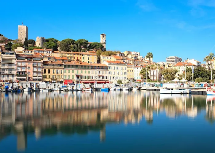 2p Cannes centre-ville Terrasse