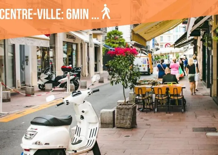 Le Carnot By Apirent #Centre-Ville #Airconditioning #Parking Cannes