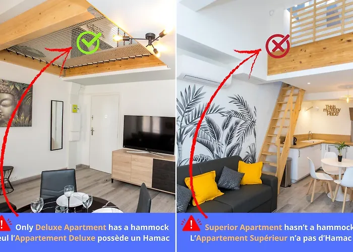 Duplex : Plage 300m, Clim, Netflix Cannes