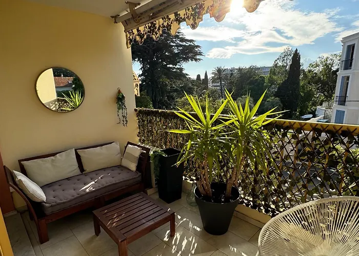 Amazing Studio Cannes Centre - Terrasse ensoleillée - 5 min Croisette