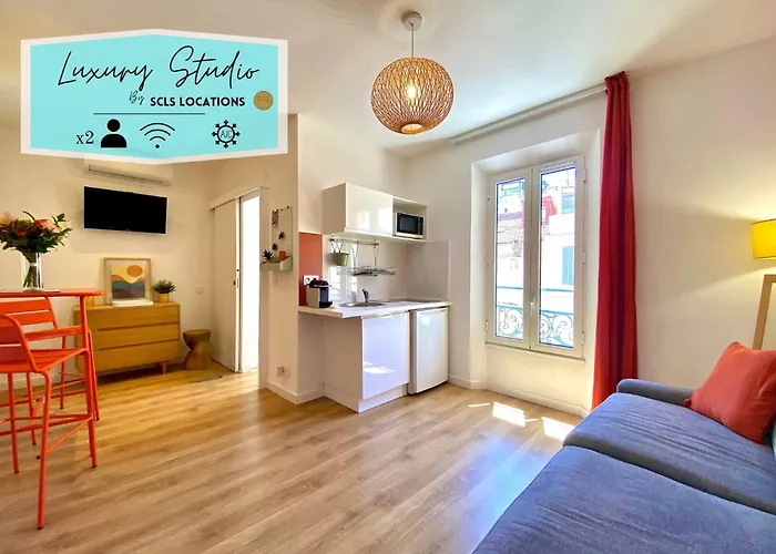 Studio Luxury Toîts du Soleil By SCLS Locations Cannes