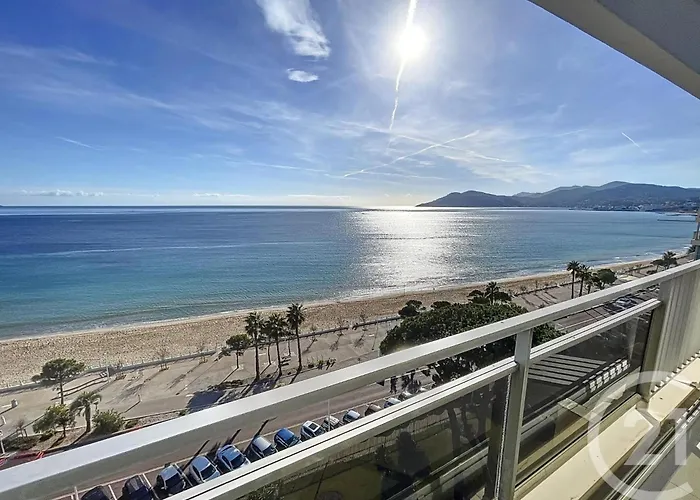 Vue mer exceptionnelle - Appartement Deluxe Cannes