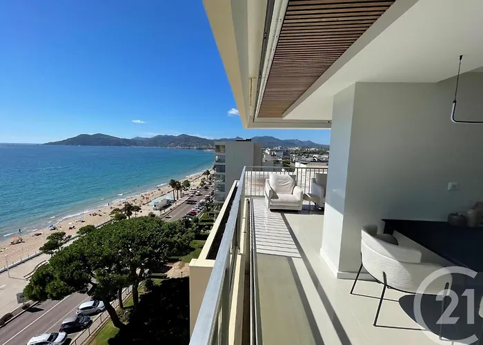 Vue mer exceptionnelle - Appartement Deluxe Cannes