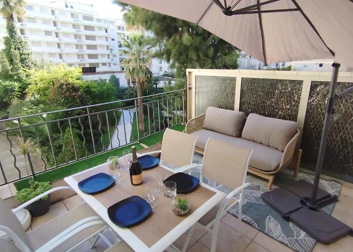 Mythique Miramar Cannes Croisette Terrasse Clim Parking Wifi
