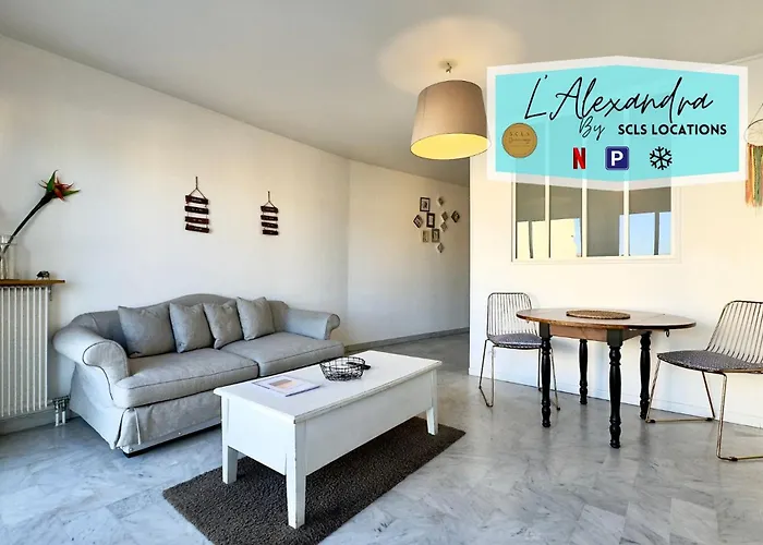 Appartement L'Alexandra Scls - Clim, Wifi, Parking à Cannes