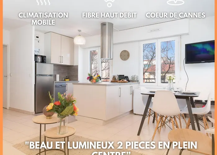 Le Calmette By ApiRent #Central #Lumineux #Calme #Wifi Cannes