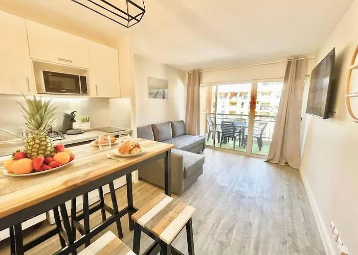 Le Cannes Beach 408 - cosy Balcon Piscine Netflix