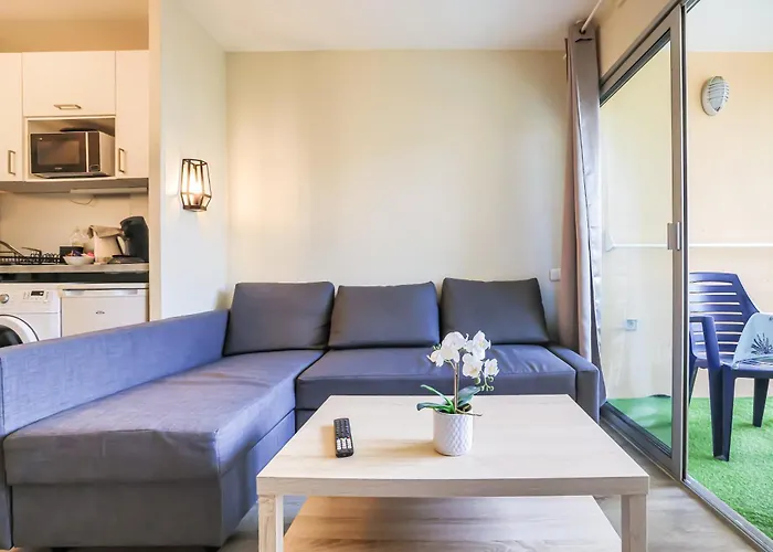 Le Cannes Beach 408 - cosy Balcon Piscine Netflix