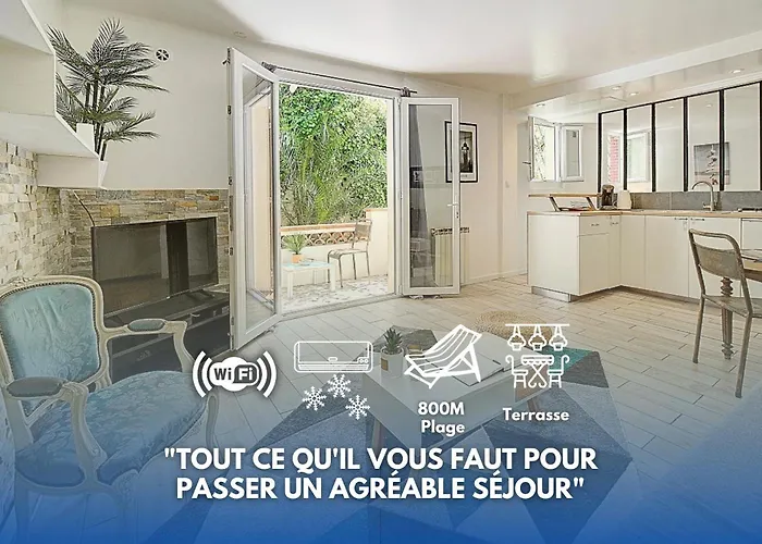 Le Alex - 800m des plages - extérieur - Verrière Côte d'Azur Cannes