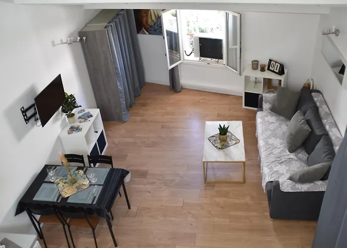Grand Studio-Mezzanine-Centre Cannes