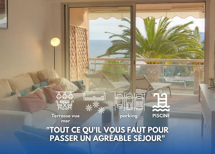 Appartement Auré-Parking-Piscine-Terrasse-VCA à Cannes