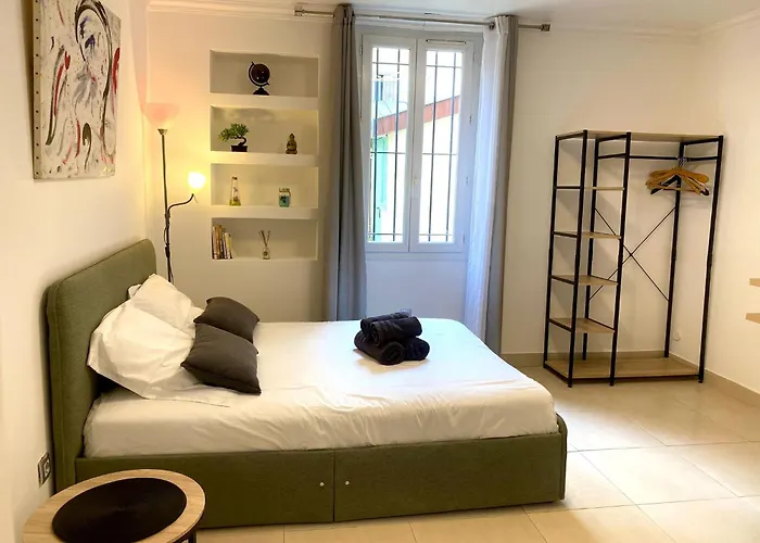 Grand Studio, Parking privé, Cuisine séparée Cannes