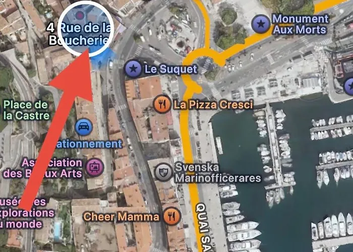 Studio Cannes Centre ville Festival - Internet Fibre - 2 Adultes et Couchage Enfant en option