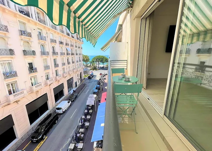 Pasteur CityCenter - Terrasse - Congres - VUE MER - Elégant Cannes
