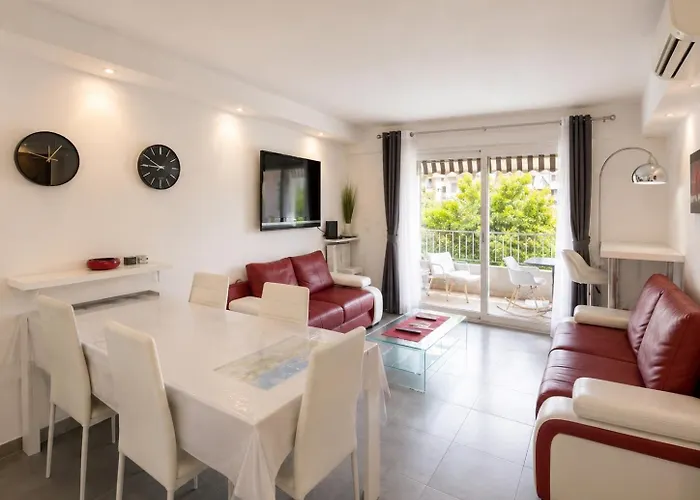 SUPERBE 3P 2chambres, 2terrasses CANNES centre-ville, 4 min à pied de la Croisette sas-meredith loc
