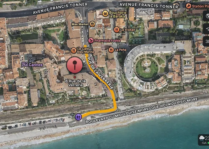 Appartamento In Riva Al Mare A Cannes
