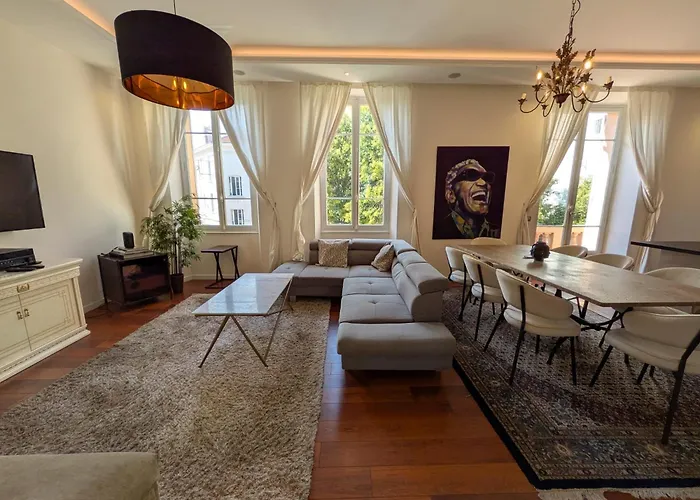 Ac-Free Parking - Contemporary 4 Bedroom Villa Apartment Cannes