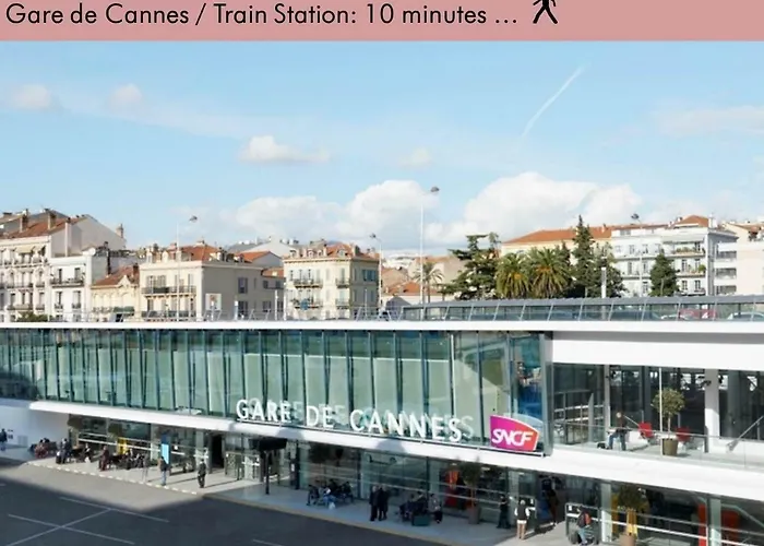 Amazing Studio Cannes Centre - Terrasse ensoleillée - 5 min Croisette