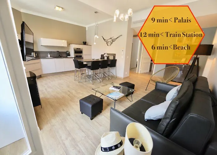 70m2 Apartment - La Roseraie Cannes